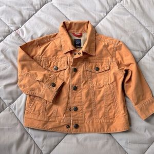 Gap Orange Cotton Jacket Size 2T